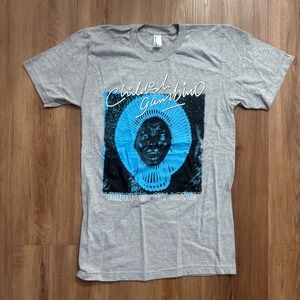 Childish Gambino Awaken My Love Music T Shirt Graphic Print Gray Men's Small